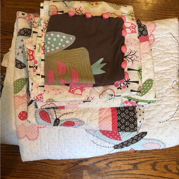 Pottery Barn Kids Woodlands quilt twin size set - Picture 7 of 15
